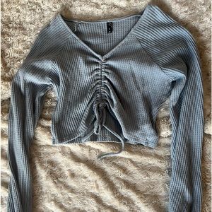 Zaful Knitted Cropped Sweater